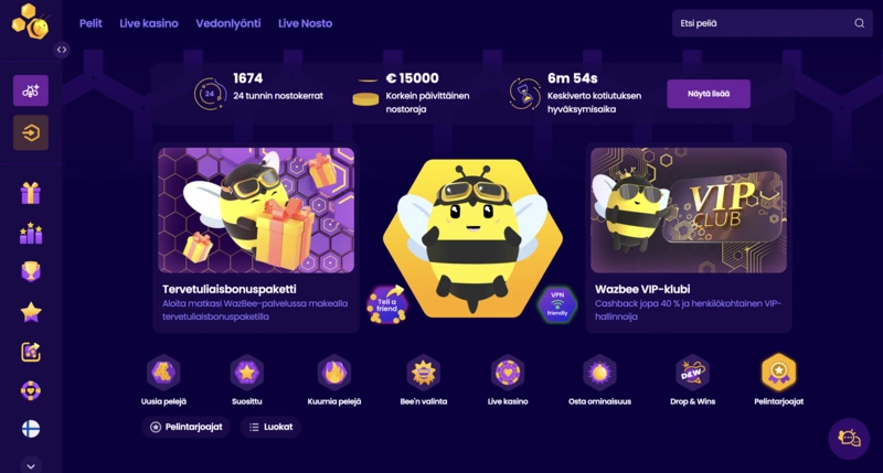 Wazbee Homepage